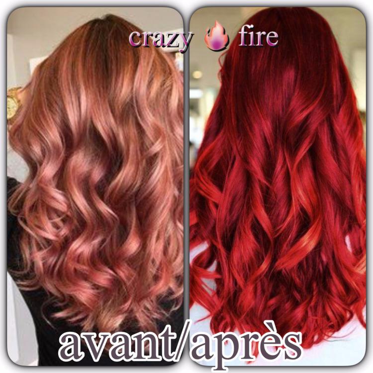 Résultat Avant Après Crazy Color