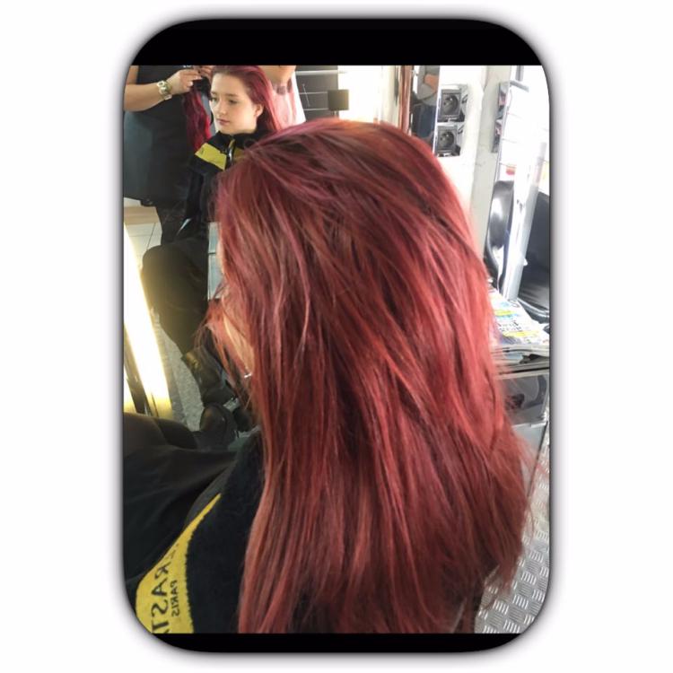 Avant Après Routine Réparation Colorés