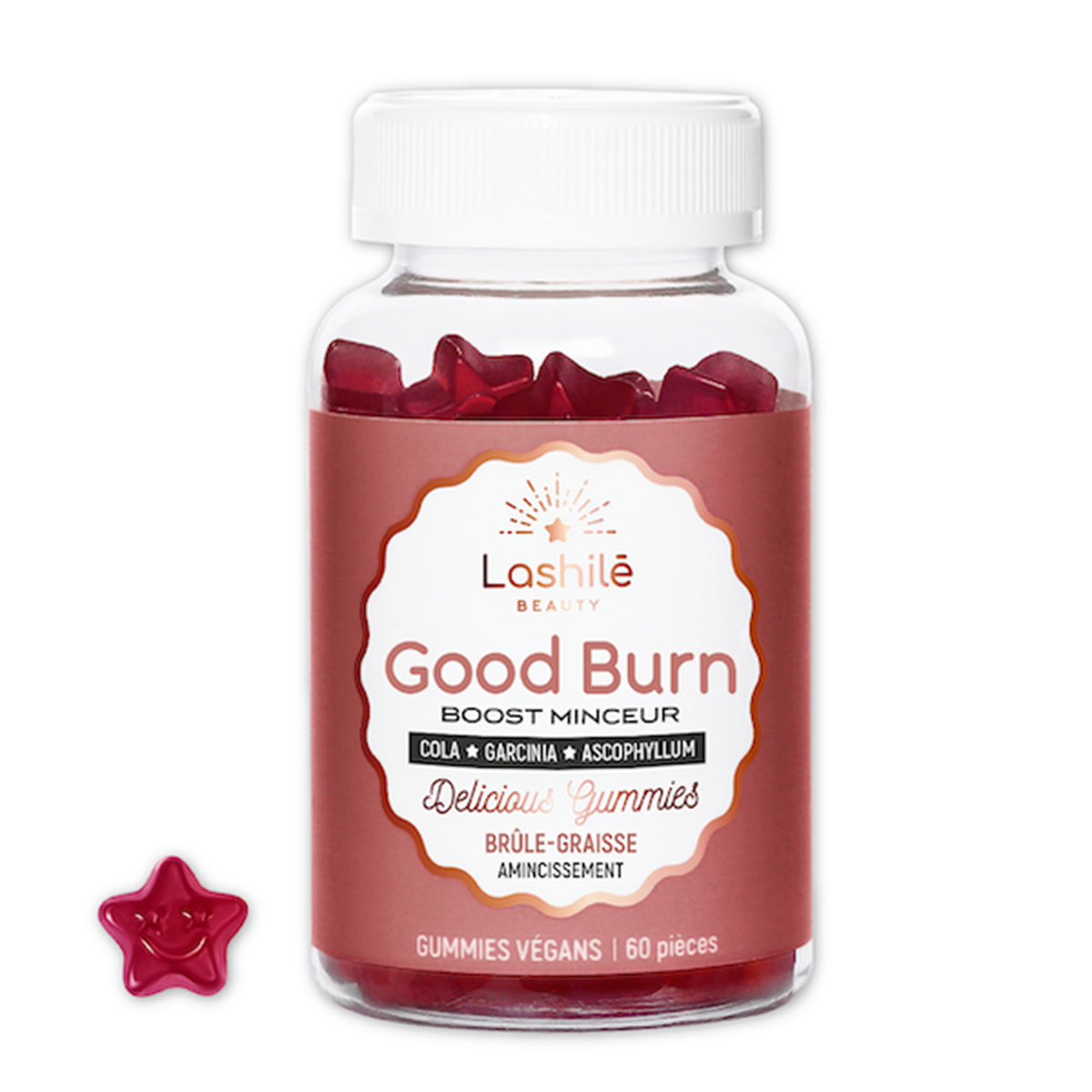 Gummies Vegan Good Burn Boost Minceur Lashilé x60